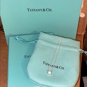 Tiffany Elsa Peretti Turquoise 16in Necklace